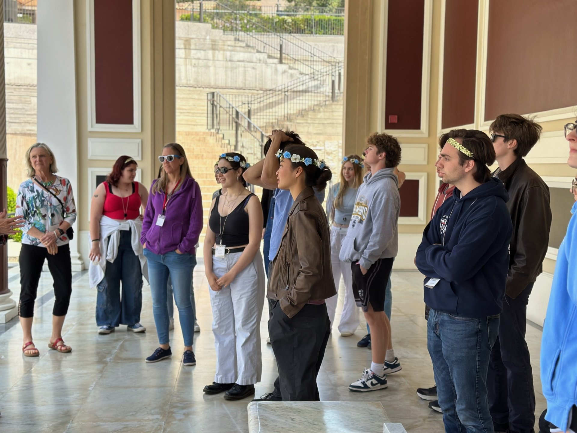 Pacifica Students Attend the Latin Academy at the Getty Villa