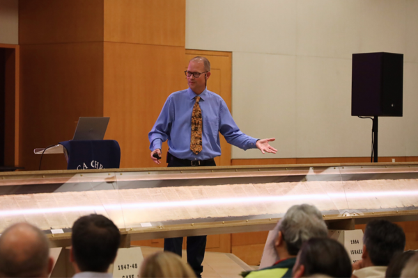 WATCH: The Dead Sea Scrolls Lecture & Display with Dr. Kenneth Way