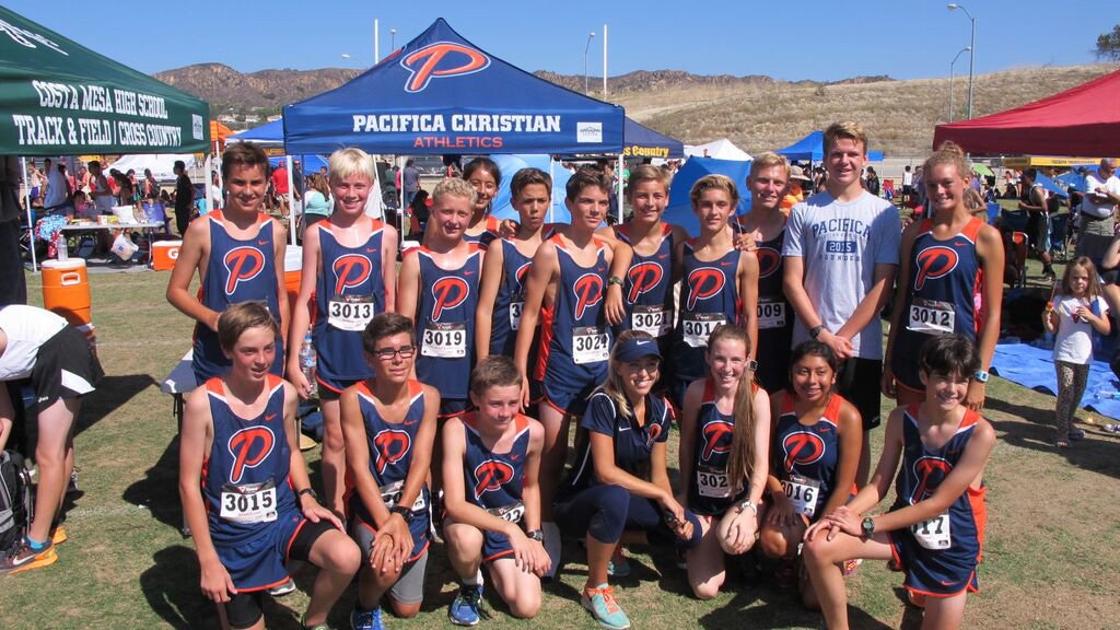 Pacifica Christian Cross Country Team Shows well at Webb League Cluster