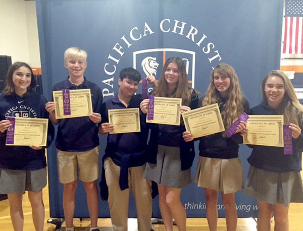 Latin Students Excel on National Latin Exam!